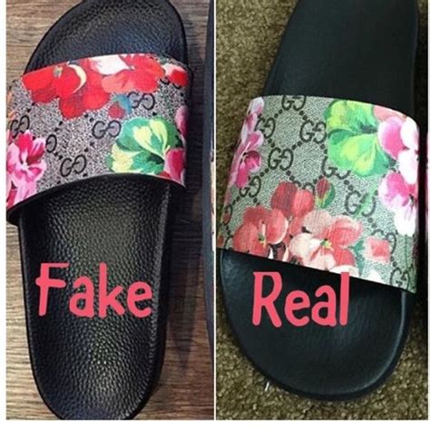 fake vs real gucci slides|the real gucci slides.